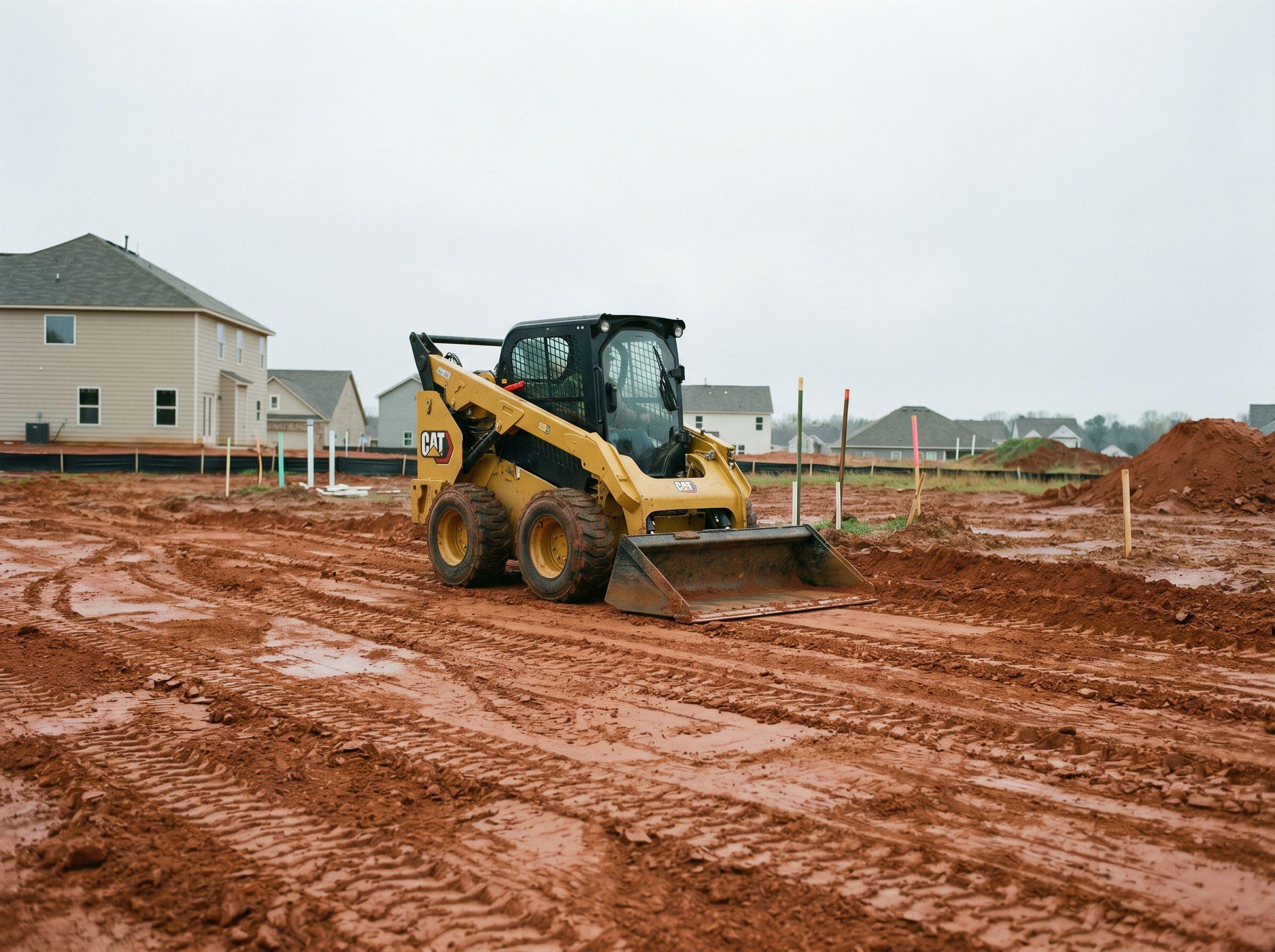 Foundation Excavation, Excavator Services by HL Construction Group