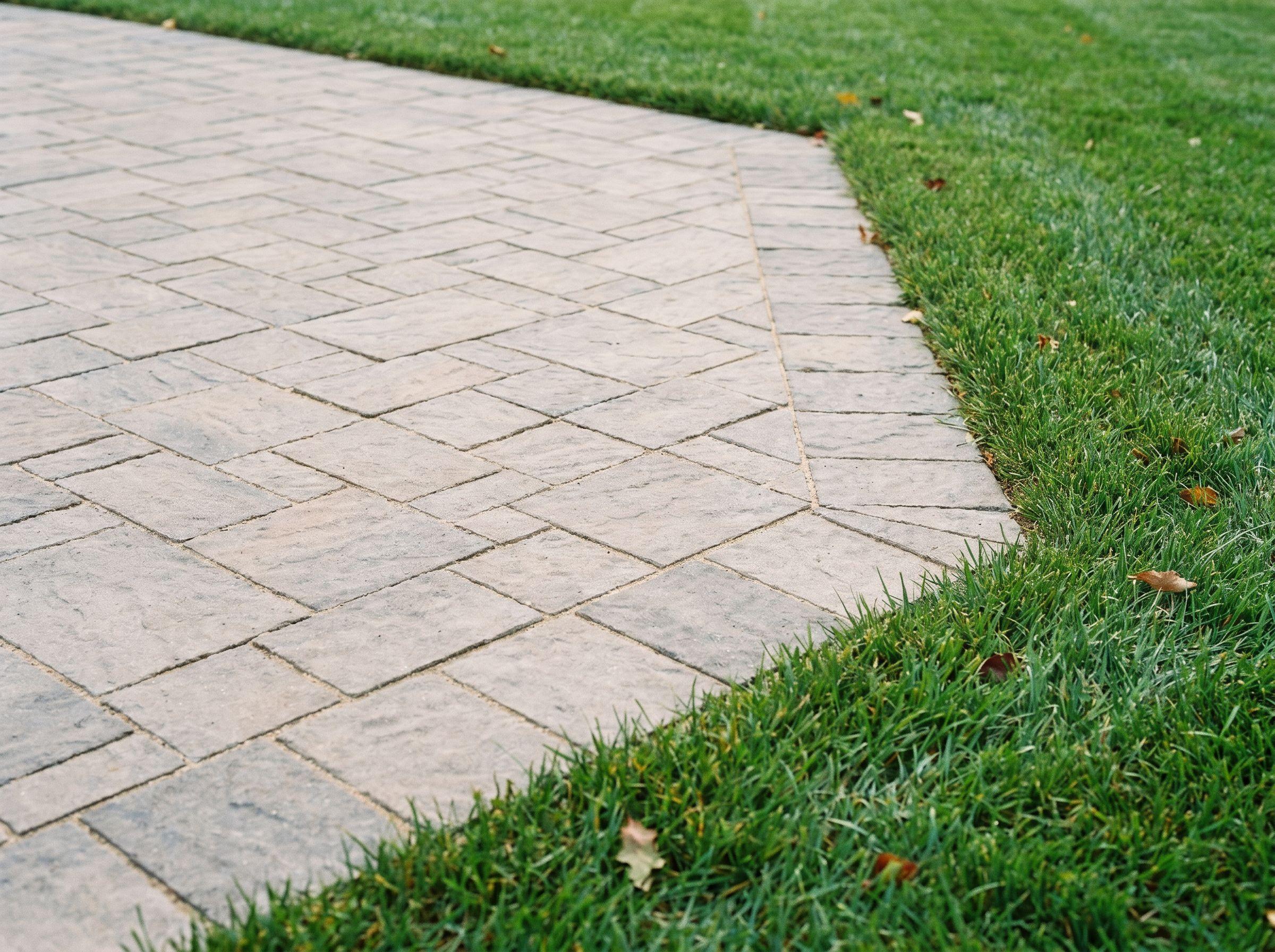 Herringbone Paver Patio, Hardscapes by HL Construction Group