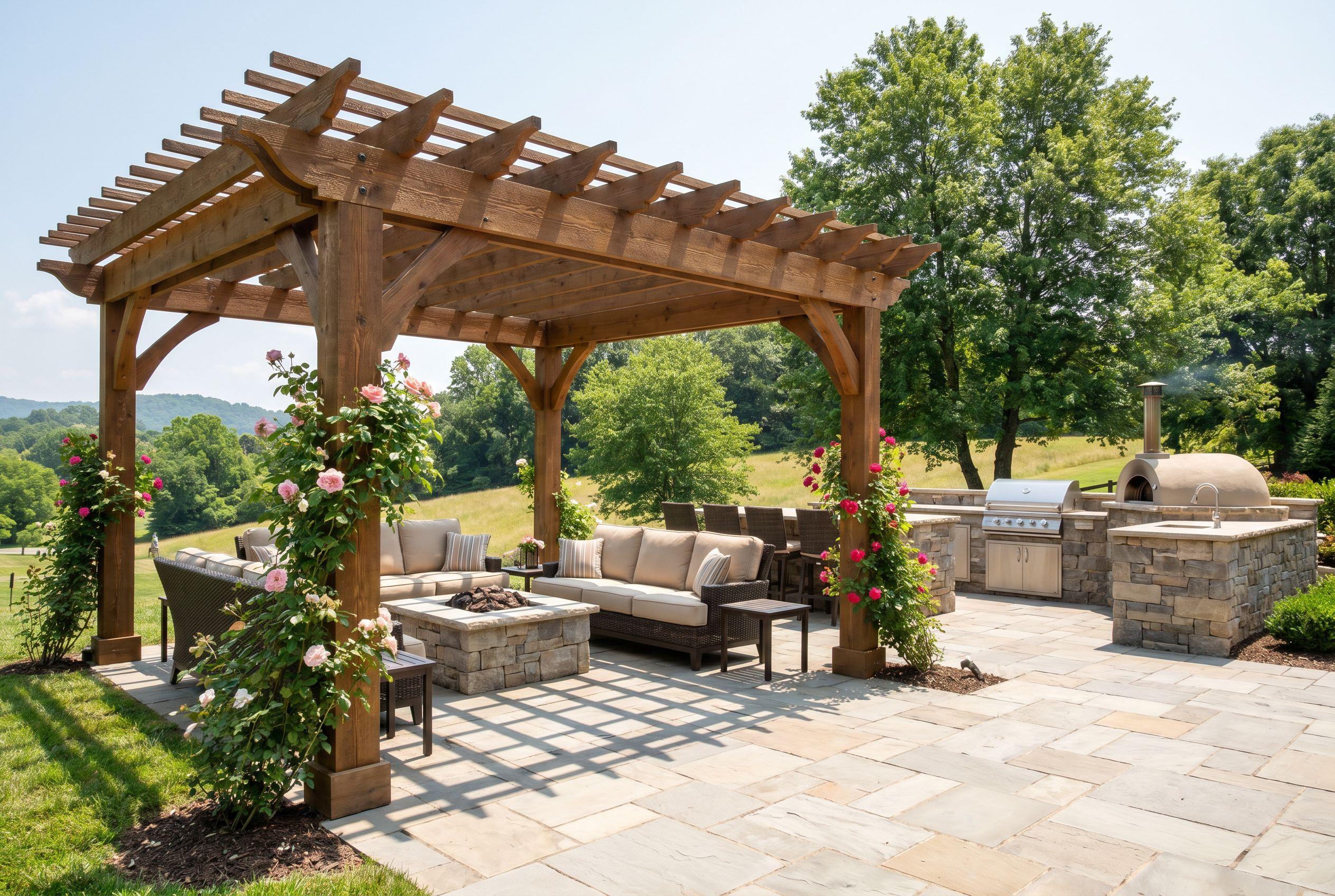 Backyard Improvements by HL Construction Group in Knoxville, TN